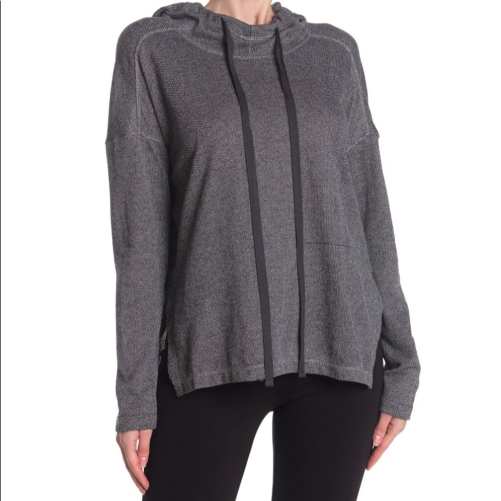MAX STUDIO hooded high and low